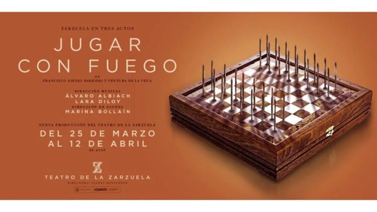 El Teatro de la Zarzuela estrena ‘Jugar con fuego’, de Francisco Barbieri