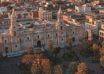 La ciudad de Arequipa.