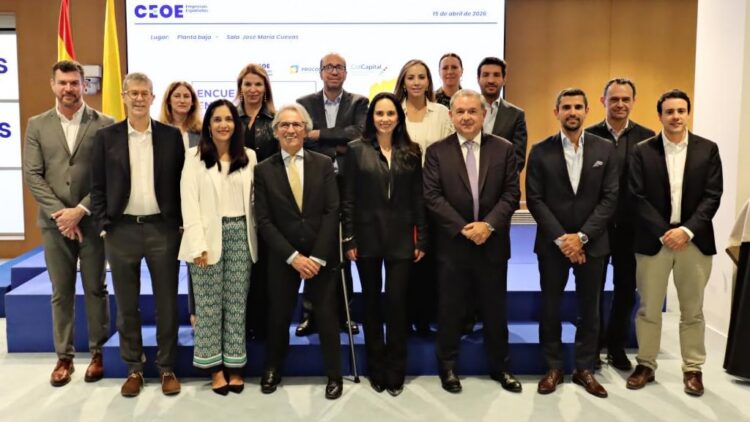 Participantes en el Encuentro Empresarial en CEOE con gestores colombianos de capital privado./ Foto: Cortesía CEOE