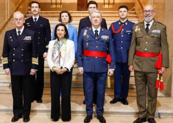 Toma de posesión del teniente general Jerónimo Domínguez