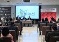 The ambassadors of Colombia and Uruguay led the Diplomatic Meeting on the transfer of CELAC Presidency. Photos: Agustín Millán