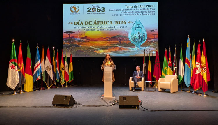 The Círculo de Bellas Artes oh Madrid was the scene of the celebration of the 63rd Anniversary of the Organization for African Unity (OAU). /Photos: JDL