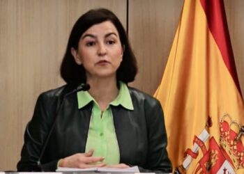 Eva Granados, durante su intervención.