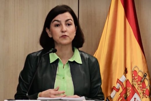 Eva Granados, durante su intervención.