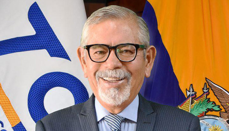 El juez electoral Joaquín Viteri Llanga