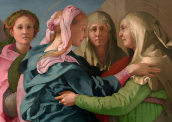 La Visitación, de Jacopo Pontormo