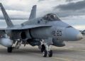 Spanish F-18s at Siauliai Air Base (Lithuania)./ Photo: Ministry of Defense