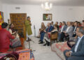El embajador pakistaní agradeció a los asistentes su presencia en a presentación de la Asociación Amigos de Pakistán. /Fotos: Cortesía de la Embajada de Pakistán