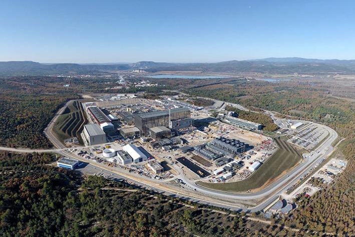 Vista aérea del complejo de ITER en Cadarache (Francia)./ Foto: ITER