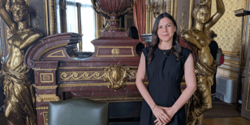 Andrea Martínez, Paraguayan diplomat named "outstanding student" by the Diplomatic School of Spain. /Photo: JDL