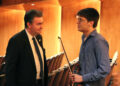 Jorge de Habsburgo, embajador de Hungría, junto al joven violinista ucraniano Alfred Artemyev, receptor del instrumento. /Foto: Cortesía de la Embajada de Hungría.