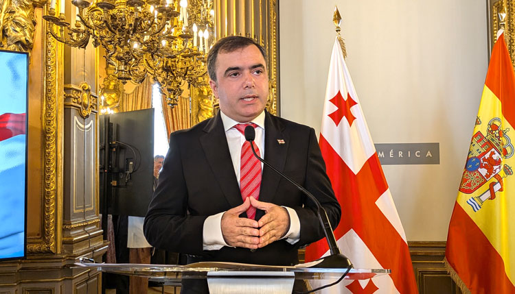 The ambassador of Georgia, Alexander Chkuaseli, highlighted the good state of relations with Spain. /Photos: JDL