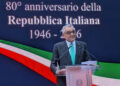 The Ambassador of Italy, Giuseppe Buccino Grimaldi, delivered his welcome address to numerous personalities from the Diplomatic Corps, politics, business and the Italian community in Spain. /Photos: Juan D. Latorre