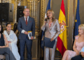 El Salvador’s ambassador, Anabella Machuca, along with her advisor, Edwin Alberto Guerra, were excellent hosts of the Salvadoran fashion show. /Photos: JDL