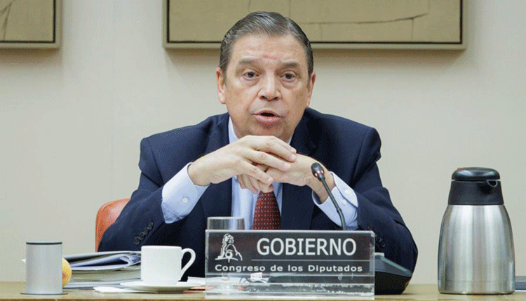 Luis Planas, Minister of Agriculture, Fisheries and Food.
