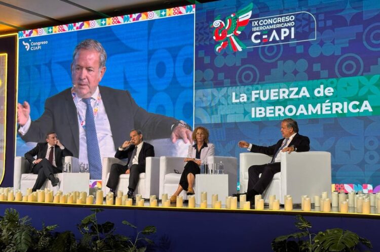 Casado, durante su intervención en el congreso de CEAPI./ Foto: Cortesía CEIB