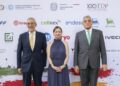Marco Pizzi, Amparo López Senovilla y Giuseppe Buccino./ Foto: Embajada de italia