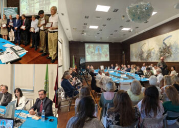 Mosaico con los momentos principales de la XII Reunión Anual de CIHAR. /Foto: CIHAR