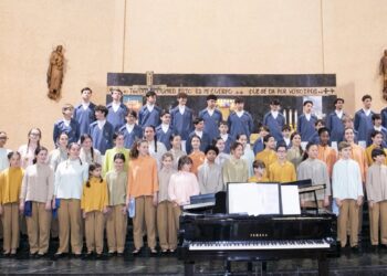 The Little Singers of Monaco and the ORCAM Foundation opened the anniversary commemorative events./ Photo: Courtesy of Monaco's Embassy