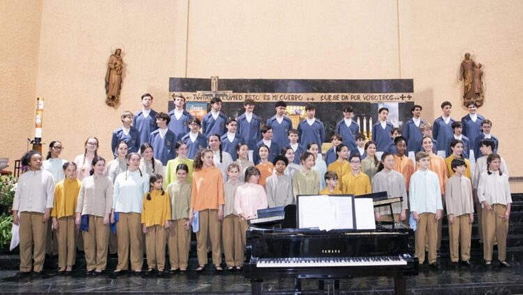The Little Singers of Monaco and the ORCAM Foundation opened the anniversary commemorative events./ Photo: Courtesy of Monaco's Embassy