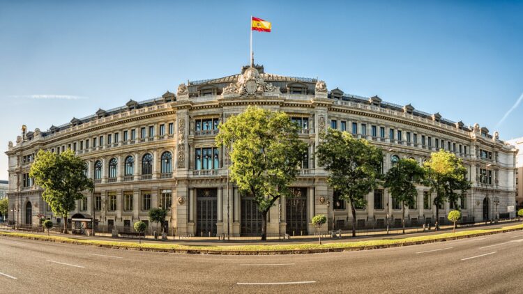 Fachada principal del Banco de España./ Foto: mot1963