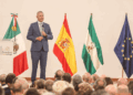El embajador Quirino Ordaz, durante su discurso de inauguración del nuevo Consulado Honorario. /Fotos: Cortesía de la Embajada de México