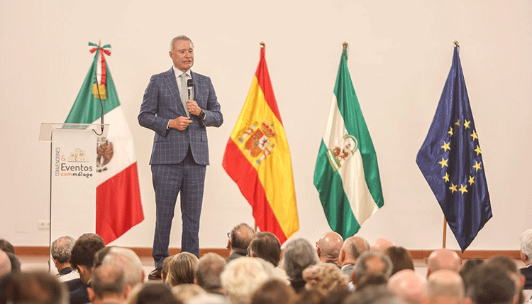 El embajador Quirino Ordaz, durante su discurso de inauguración del nuevo Consulado Honorario. /Fotos: Cortesía de la Embajada de México