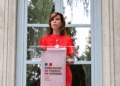 French Ambassador, Kareen Rispal, during her speech at the reception offered in her residence on the occasion of the French National Day. /Photos: Juan D. Latorre