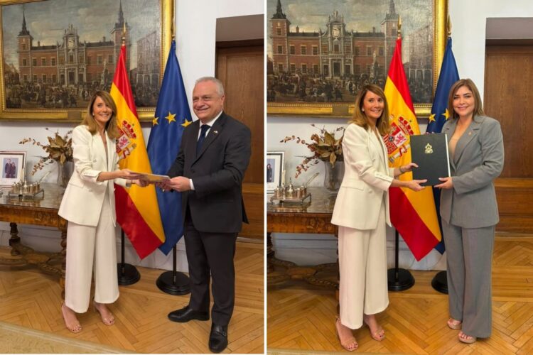 The ambassador of Malta, Simon Pullicino, and the ambassador of Honduras, Ana Paola Hall, presented their Letters of Credence this week at the Ministry of Foreign Affairs.