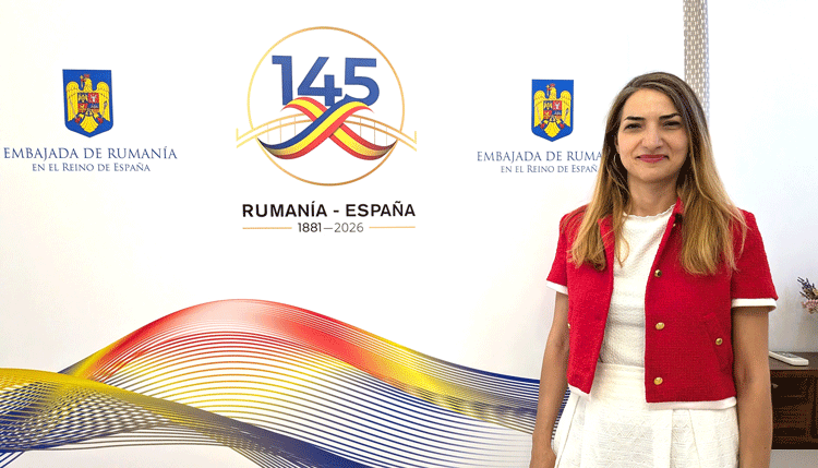Raluca Mihaila, chargé d'affaires a.i. of the Romanian Embassy. / Photo: JDL