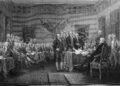 Engraving of the United States Declaration of Independence./ Image: FierceAbin / iStock