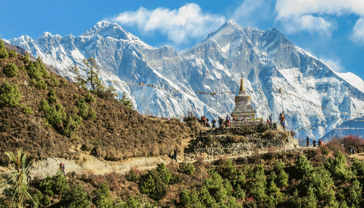 Everest base camp landscape. /Photo: Courtesy of the Embassy of Nepal