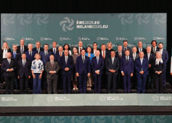 Group photo of the Informal Council of Fisheries Ministers meeting in Cork (Ireland)
