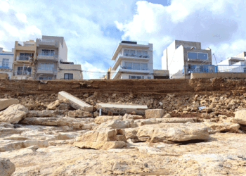 Damage caused by Storm Harry in Malta. /Photo: iStockPhoto