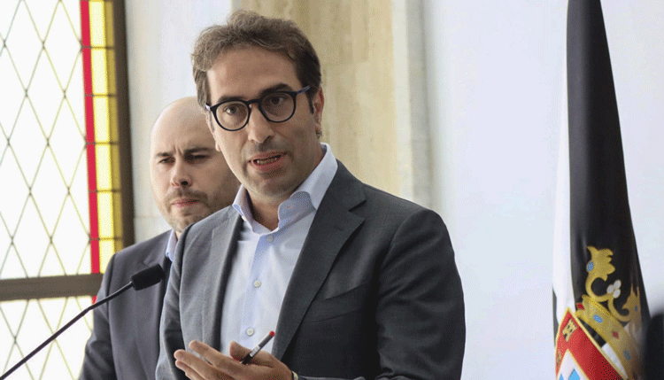 The First Vice-President and Minister of Economy, Trade and Enterprise, Carlos Cuerpo, during his visit last Monday to Ceuta