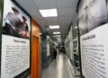 Instalación de la exposición fotográfica Ecos de Identidad, una destacada iniciativa de la vicepresidencia de la República del Ecuador, María José Pinto. /Fotos: Cortesía del Consulado General del Ecuador en Madrid