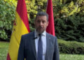 El embajador de Palestina, Fadi Elhusseini.