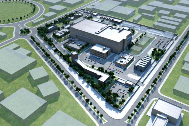 Model of the project being built in Granada.