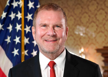 Foto oficial del embajador Tilman Fertitta./ Foto: Departamento de Estado